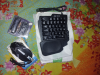 Mobile Gaming keyboard and mouse and adoptor